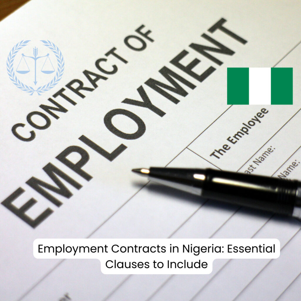 EMPLOYMENT CONTRACTS IN NIGERIA: ALL YOU NEED TO KNOW