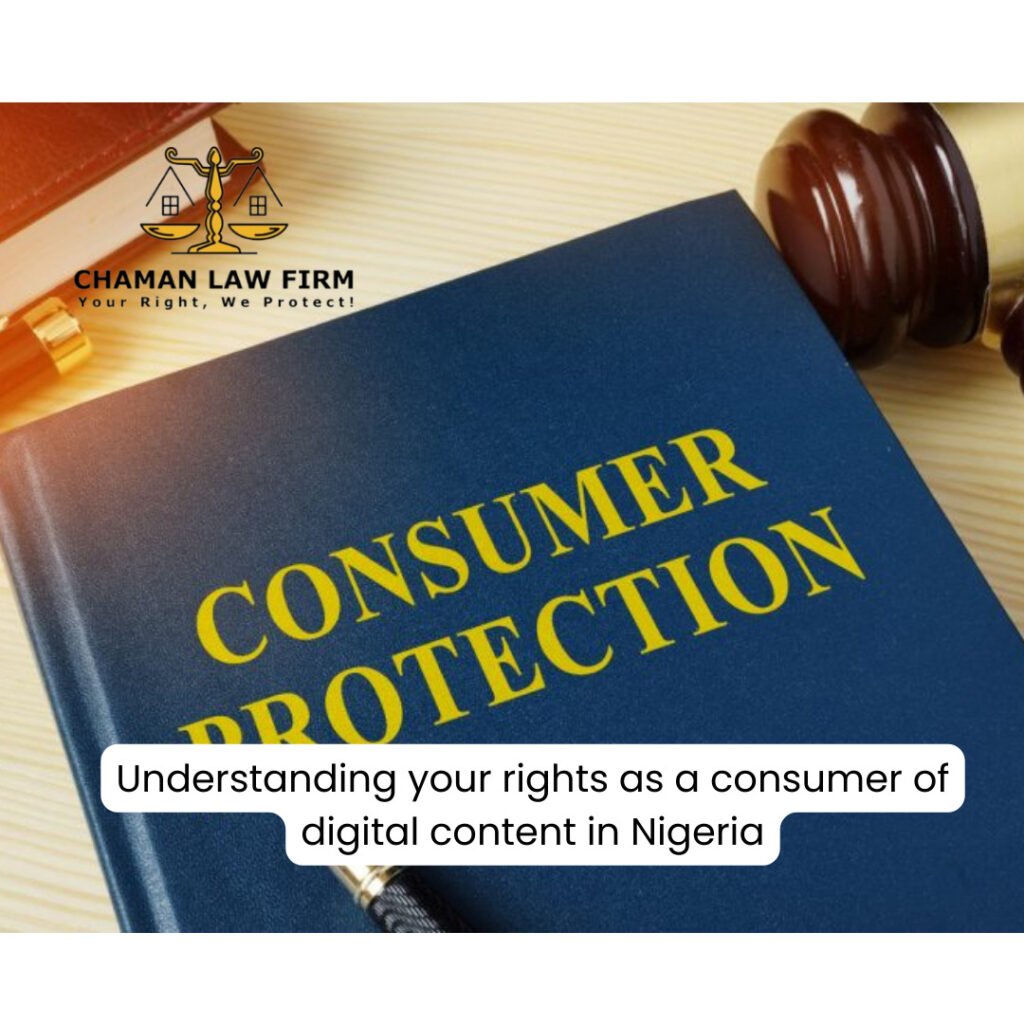 HERE ARE YOUR RIGHTS AS A CONSUMER OF DIGITAL CONTENTS